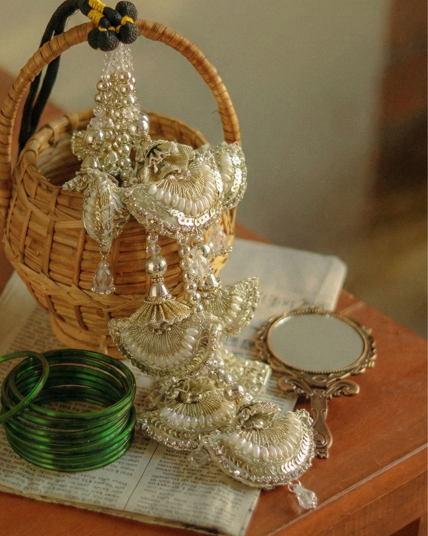 Chandrika Jhar Heirloom Parandi